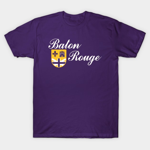 Baton Rouge Flag T-Shirt by zrau